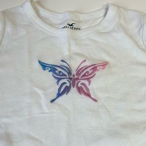 butterfly baby tee